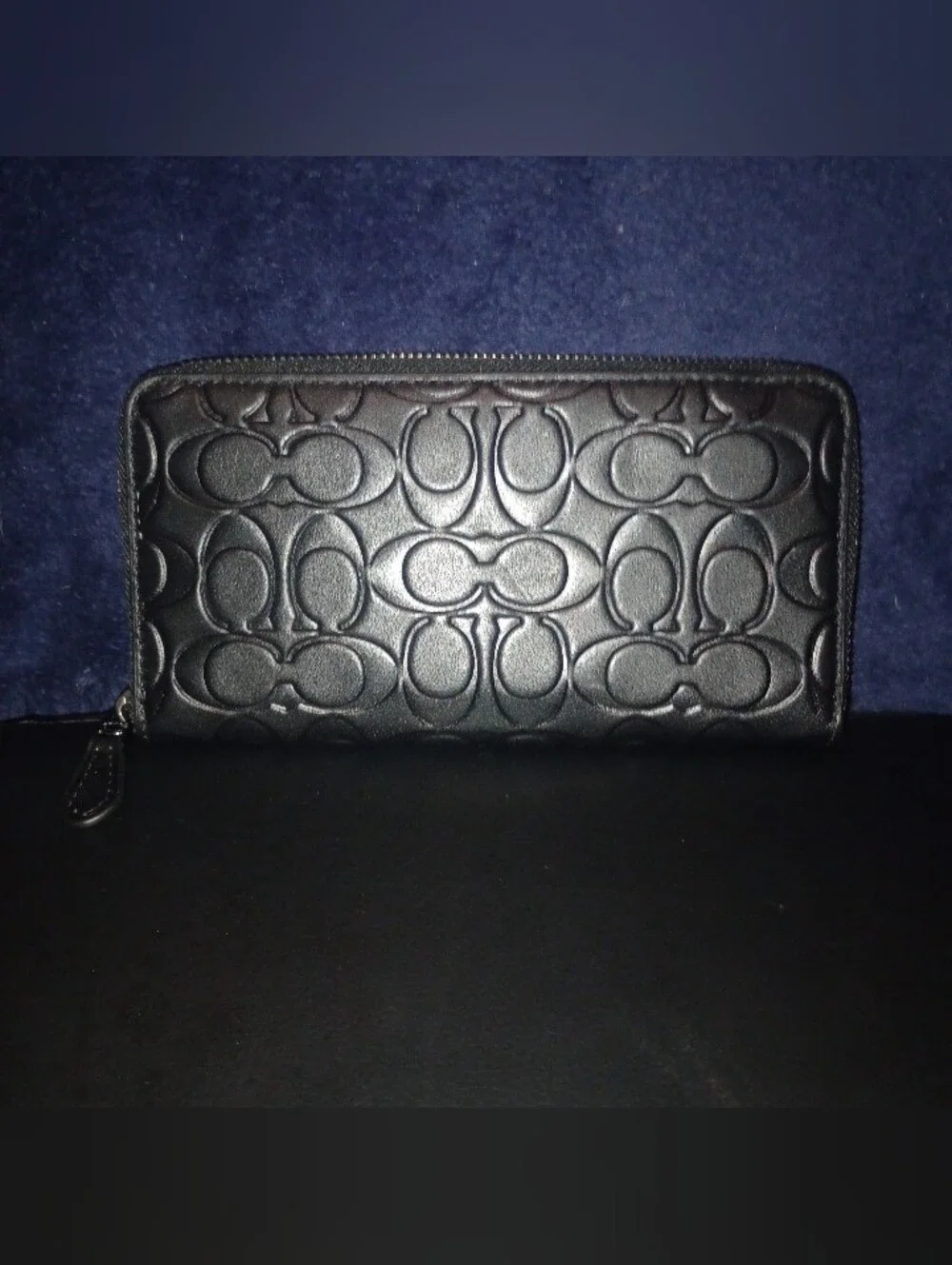 NWOT Coach Accordian Wallet in Signature Leather